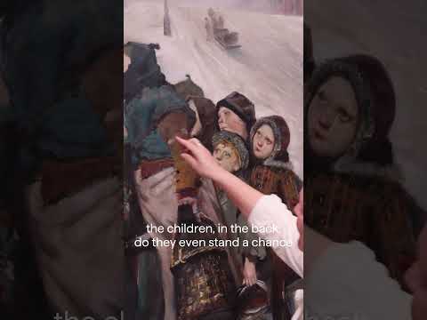 #200kunsthistorier: Hva ser Siri i «Kampen for tilværelsen»?