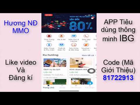 IBG App Hoàn Tiền 80%/Hướng Dẫn Đăng Kí Tài Khoản Và Chuyển IBG