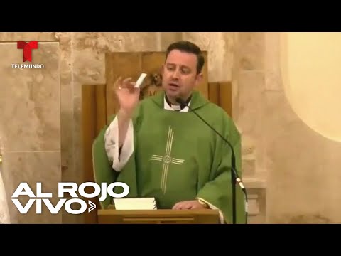 Párroco llama tacaños a los feligreses de una iglesia en España | Al Rojo Vivo | Telemundo