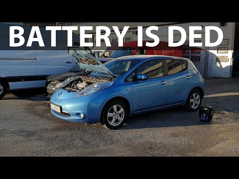 My 2013 Nissan Leaf died after parked for one week