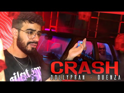 Ouenza - crash ft Dollypran (official video ) #REACTION