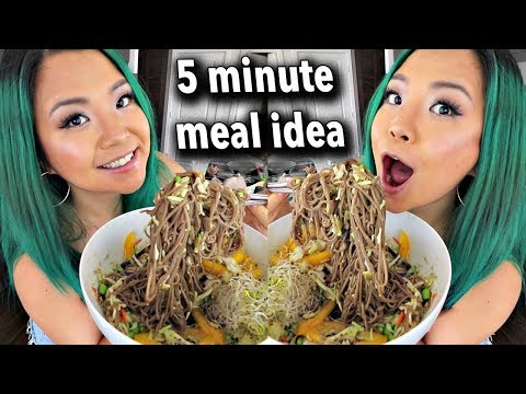 Lazy Cooking: MY GO-TO 5 MINUTE BOWL (VEGAN) // Cook With Me