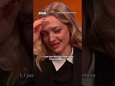 Amanda Seyfried's Tiny Gift For Graham - BBC