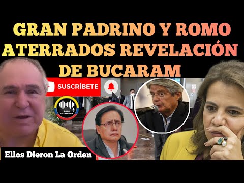 GRAN PADRINO Y ROMO ATERR.ADOS POR TREMENDAS REVELACIONES BUCARAM EN CASO VILLAVICENCIO NOTICIAS RFE