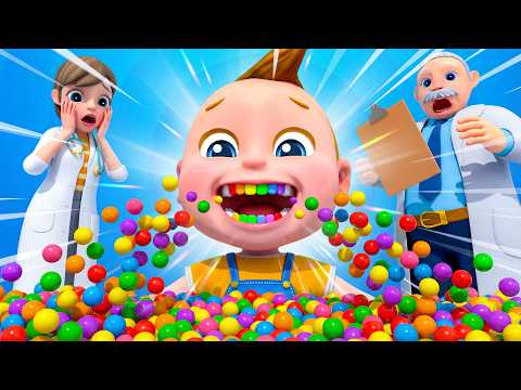 第一次看牙醫 | 吃太多甜食不健康 | 健康牙齒亮閃閃 | Super Sumo - 兒歌與童謠 Kids Song