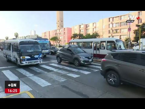 San Miguel: Caos vehicular por forados en avenida Universitaria