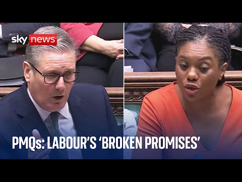 Badenoch accuses Starmer of 'playing politics' with Waspi women | PMQs