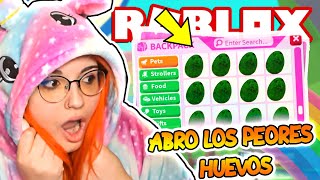 Abro Los Peores Huevos Para Conseguir Una Mascota Legendaria Mala Suerte En Roblox Adopt Me Domiplay - mi nueva mascota abro el huevo secreto de adopt me roblox