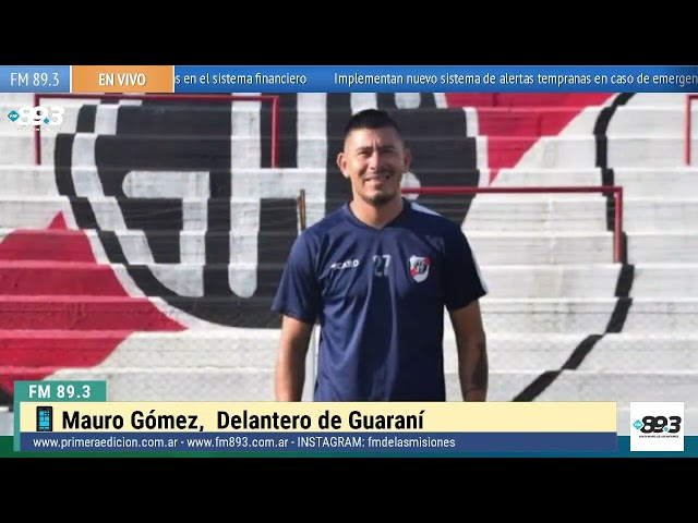 Mauro Gómez, referente y goleador de Guaraní Antonio Franco, celebra el presente arrollador del equipo en el Torneo Apertura: 10 partidos, 10 triunfos y clasificación en el Provincial 💪. Con entrenamiento doble turno, psicóloga y nutricionistas, el club apuesta a un modelo profesional para alcanzar el ascenso 🧠⚽. Mauro destaca el compromiso del plantel, la confianza del cuerpo técnico y el impacto emocional de volver a vestir la camiseta. Este fin de semana enfrentan a La Cantera en un partido clave: todo o nada. ¡Guaraní quiere volver a brillar a nivel regional! 🌟#GuaraníInvicto #SueñoDeAscenso #FútbolMisionero📢🎙️ ¡Sintonizá la pasión por el deporte en La Hora Deportiva! ⚽🏀🏆Todos los días, Ángel Miño te trae la mejor información deportiva, análisis, entrevistas exclusivas y toda la emoción del mundo del deporte. ¡No te lo pierdas!📅 Lunes a Viernes: 11 Hs.📍 FM 89.3 - El Aire De Las Misiones🔊 Escuchanos en vivo y sumate a la conversación. ¡Deportes, pasión y adrenalina en un solo lugar!#LaHoraDeportiva #ÁngelMiño #FM893 #ElAireDeLasMisiones #DeporteEnVivo