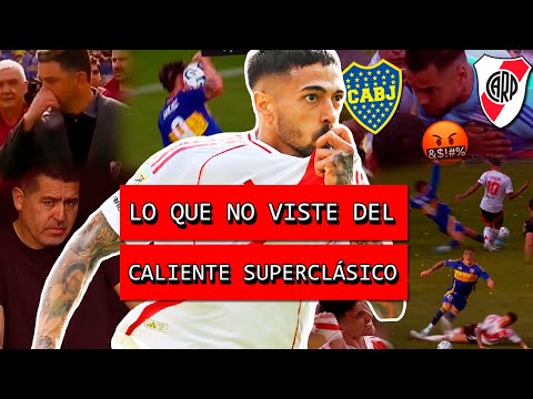 Lo que NO viste del PARTIDAZO de RIVER contra BOCA | Polémicas, gol anulado, burlas y pelea Romero