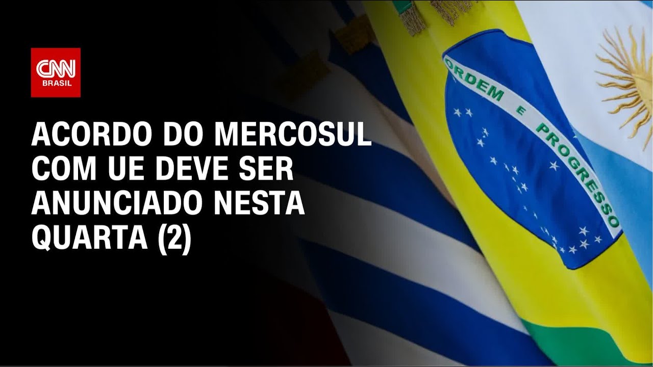 Mercosul fecha novo acordo de livre comércio com União Europeia | CNN NOVO DIA