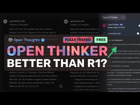 OpenThinker (Fully Tested): This NEW REASONING MODEL is QUITE CRAZY!