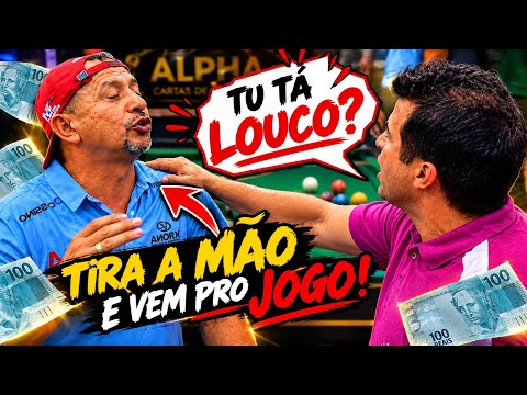 COBRINHA ELEVOU NAS PROVOCAÇÕES CONTRA O BAIANINHO E O BRUXO JOGOU COM SANGUE QUENTE
