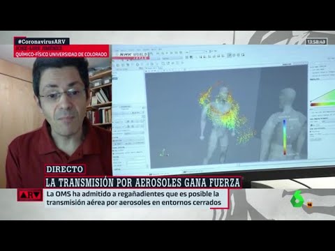 Los expertos advierten: Cerca del 75% de los contagios se producirían por aerosoles - Al Rojo Vivo