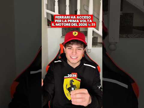 IL MOTORE FERRARI DEL 2026 🔈👀😍 #ferrari #motorsport #scuderiaferrari #motore #sound