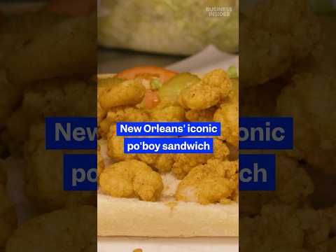 This iconic #NewOrleans restaurant is known for its po'boys. #shrimp #seafood #NOLA
