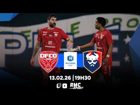 FOOT GRATUIT⚽ Dijon vs Caen en direct J21 du national🎙️