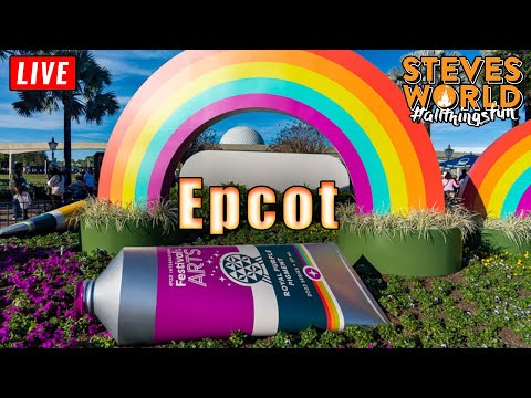 🔴 LIVE: Epcot International Festival Of The Arts | Walt Disney World Live Stream 2-23-2026