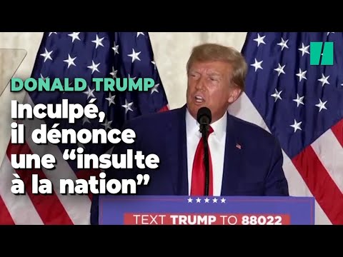 Inculpé, Trump dénonce une insulte à la nation devant ses partisans