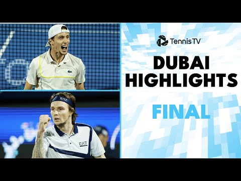 Ugo Humbert vs Alexander Bublik For The Title 🏆 | Dubai 2024 Final Highlights