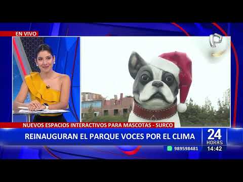 Surco: Reinauguran parque Voces por el Clima con nuevos espacios para mascotas