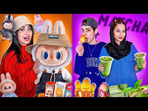 ترند ترین چیزهای دنیارو خریدیم😅(لبوبو شانسی)😂