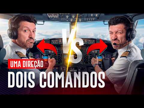 O que acontece com o avião se os pilotos viram cada um para um lado? | EP. 1409