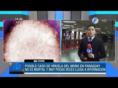 Alerta ante posible caso de viruela del mono en Paraguay