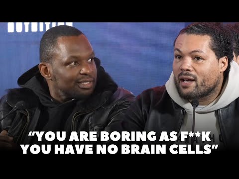 Dillian Whyte • Joe Joyce HEATED EXCHANGES | Full Press Conference | WHYTE GRABS OKOLIE