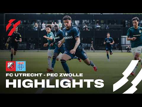 FC Utrecht wint van PEC Zwolle in oefenduel 📈 | HIGHLIGHTS