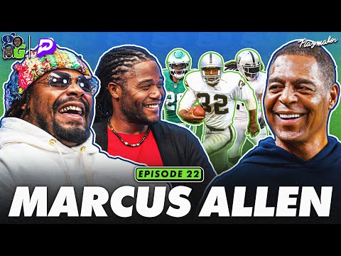 Marcus Allen Compares Saquon To Marshawn, Gets Real About Caleb Williams + HOF Debate & More