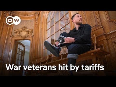 Aid for Ukraine war veterans hit by US tariffs | DW News