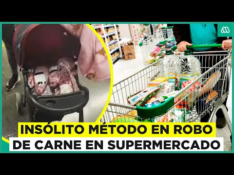 Insólita técnica para robar carne en supermercados: Guardia revela particulares métodos