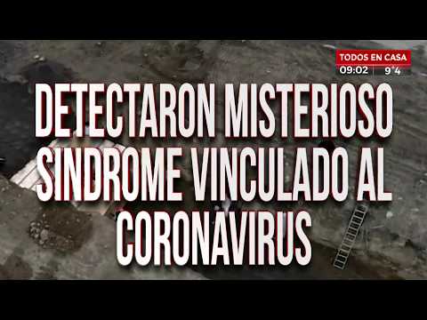 Detectaron misterioso síndrome vinculado al coronavirus