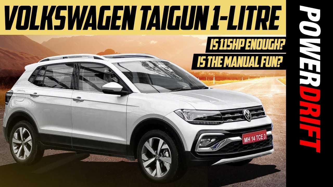 Volkswagen Taigun 1-litre Manual - Is Less Good Enough? | Review | PowerDrift