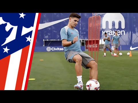 ATLÉTICO DE MADRID | JULIÁN ÁLVAREZ  ya entrena bajo las órdenes de SIMEONE