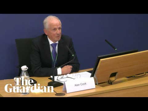 Ex-Post Office boss regrets 'subbies with hands in the till' line, inquiry hears