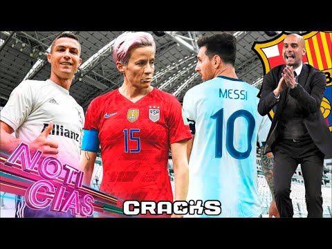 CRISTIANO vence al COVID | RAPINOE lanza ‘RETO’ a MESSI y MBAPPÉ | PEP descarta regresar al BARÇA