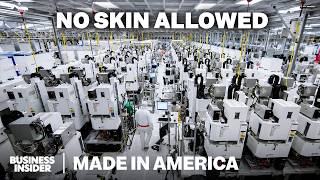 Thumbnail for the video "Inside The Chip Factory 1,000 Times Cleaner Than An Operating Room | Made In America" from Business Insider