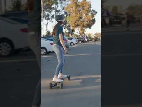 Electric Skateboards in Balboa Park #shorts #milesboard