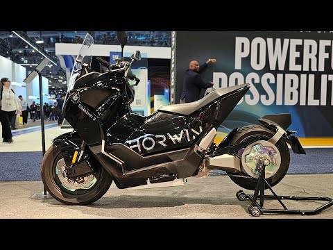 Best E-Motorcycle Concept at CES 2024 by Horwin