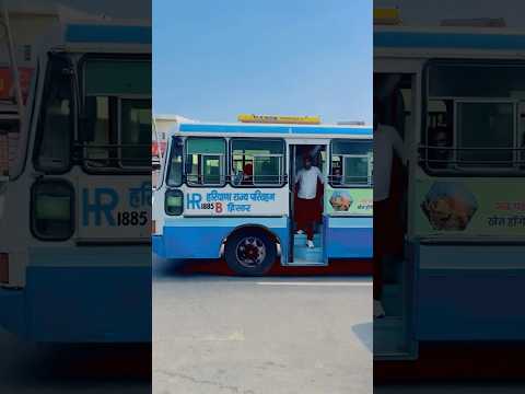 Hisar ke ￼beautiful bus 🚌 #haryanaroadways #hisar #trending #shorts