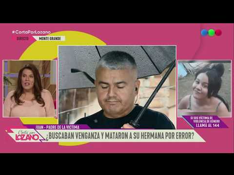 El padre de Zoe culpó al tío y pidió justicia - Cortá por Lozano 2020
