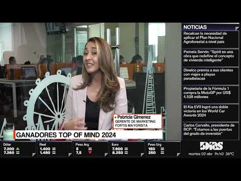 Patricia Giménez  | GANADORES DEL TOP OF MIND 2024| SPEAKERS | 5díasTV