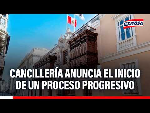 🔴🔵 Reanudación de relaciones consulares entre Perú y Venezuela
