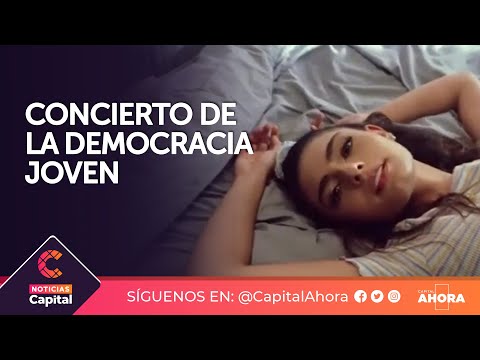 Concierto de la Democracia Joven se toma a La Plaza de Bolívar