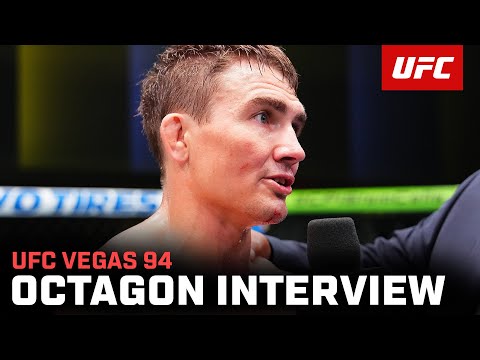 Cody Gibson Octagon Interview | UFC Vegas 94