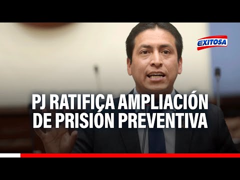 PJ ratificó ampliación de prisión preventiva contra el excongresista Freddy Díaz