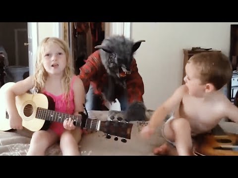 Werewolf prank on kids ? Funniest compilation 2019