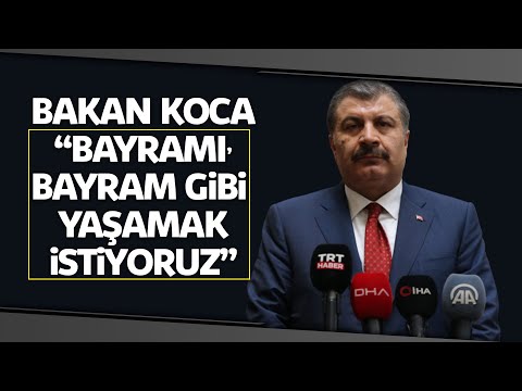 Bakan Koca, Bu Sürecin Sonunda Vaka Sayılarının Çok Azaldığı Gerçek Bir Bayramı Yaşamak İstiyoruz